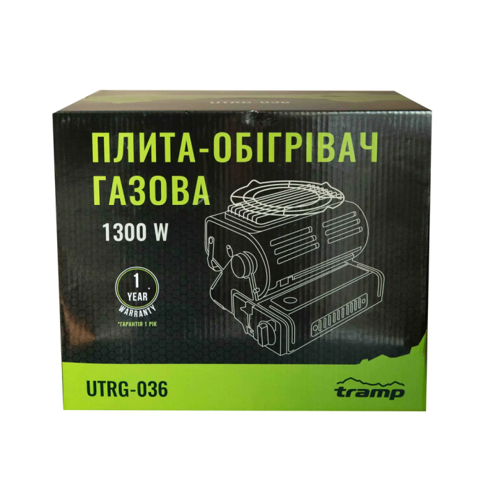 Плита-обігрівач Tramp газова UTRG-036 