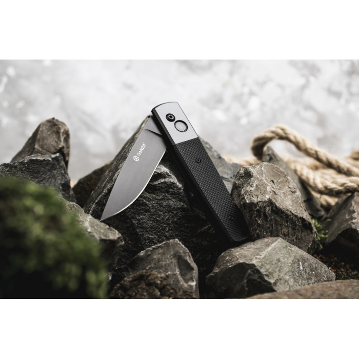 Ніж складаний Ganzo G721-B чорний клинок 