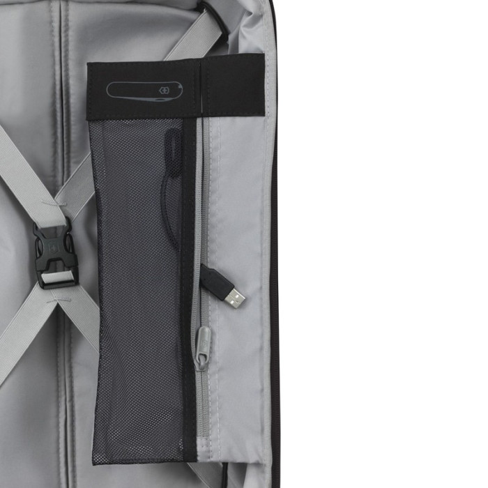 Чемодан на 4 колесах Victorinox Connex Hs/Black S Frequent Flyer Expandable 33/40 л (Vt605663) 