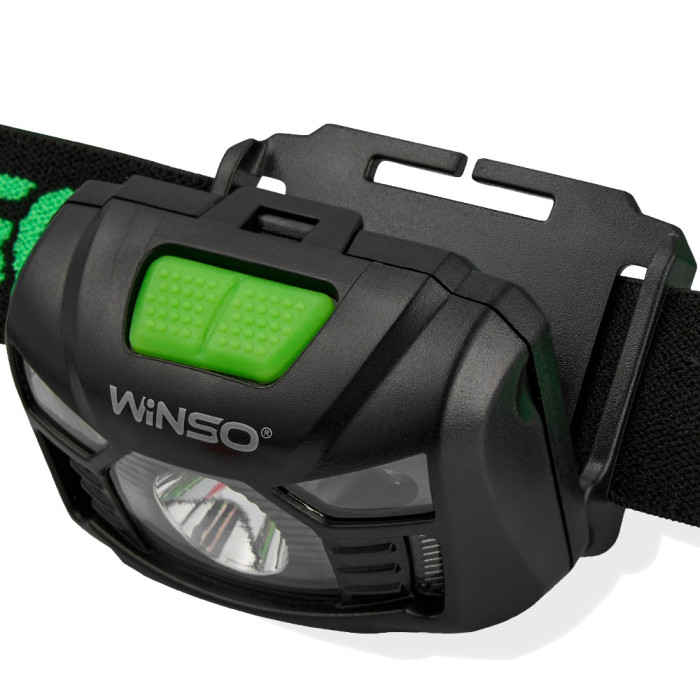 Ліхтар налобний Winso 150Lm, 3W LED, 1200mAh, Sensor White/Red 