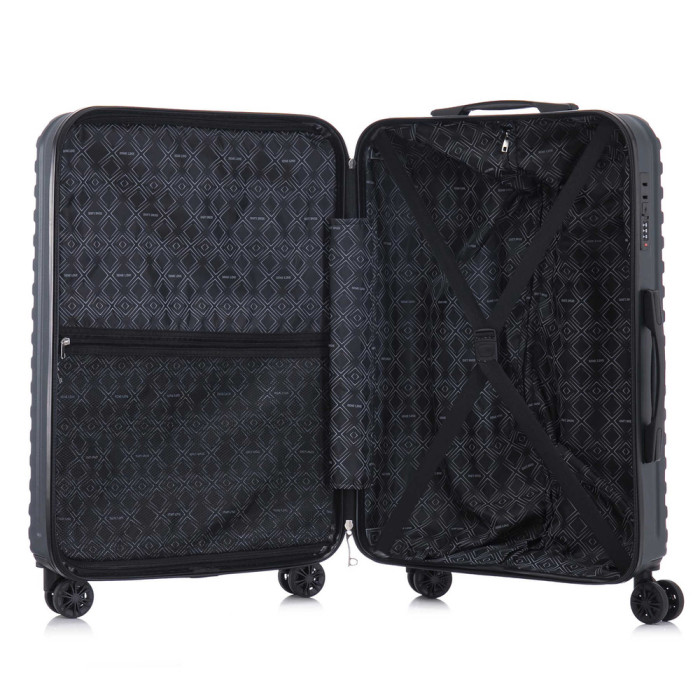 Валіза Semi Line 24" (M) Navy-Green (T5865-2) 