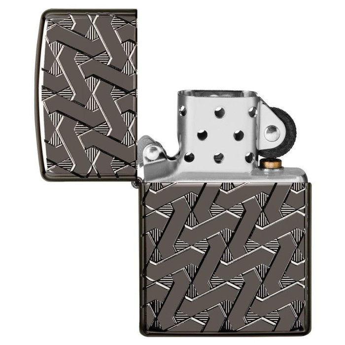 Запальничка Zippo 24095 Geometric Weave Design Armor 49173 