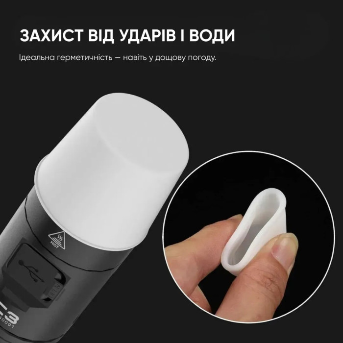 Розсіювач Wuben AC1 3-кольоровий (C3/L50/E12R) 