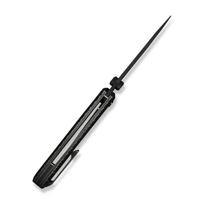 Ніж складаний туристичний Weknife Dracarys, (9.1 см) Böhler M390 / титан 6AL4V чорний 
