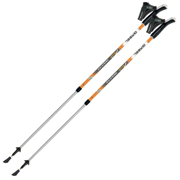 Палиці для скандинавської ходьби Gabel Vario S-9.6 Orange (7008350550000) 