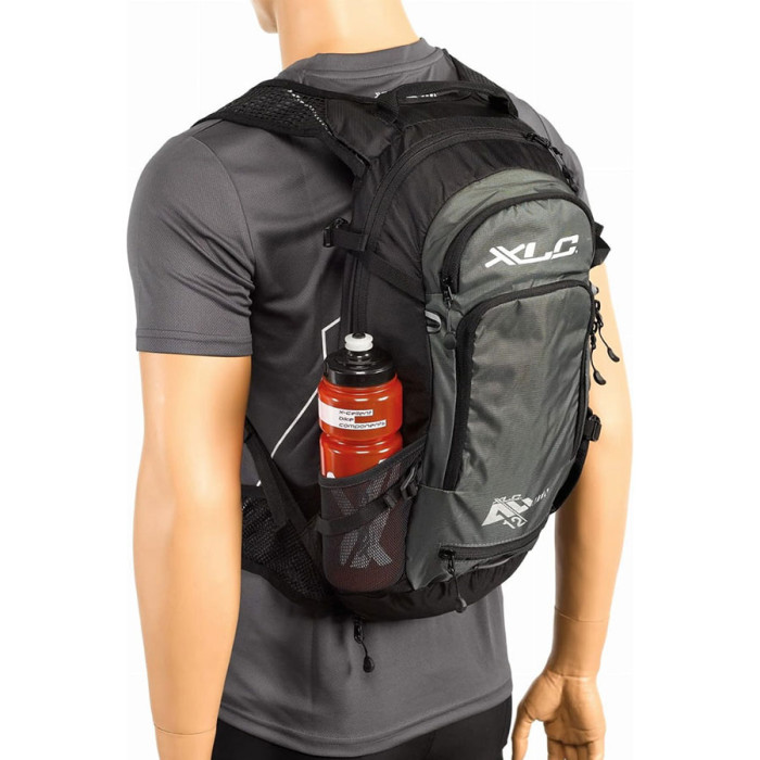 Рюкзак XLC BA-S80, чорно-сірий, 12л 