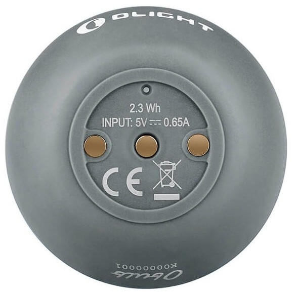 Ліхтар Olight Obulb Grey білий /червоне світло ц: сірий 