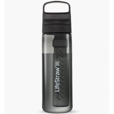 Пляшка-фільтр для води LifeStraw Go Filter Bottle, 650 мл, Nordic Noir (LSW LGV422GYWW)