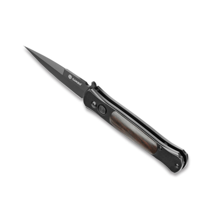 Ніж складаний Ganzo G707B чорний (пошкоджена упаковка) 