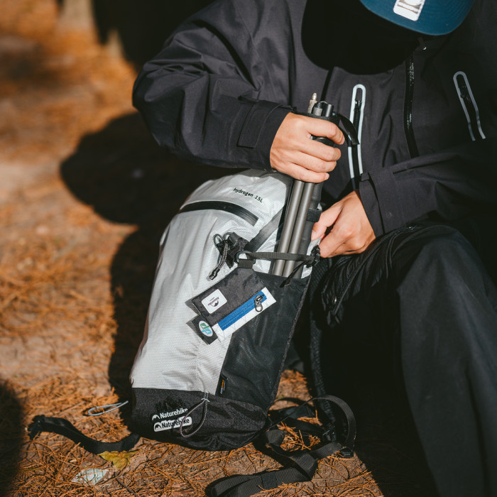 Рюкзак ультралегкий Naturehike CNK2300BB012, 15 л, білий 