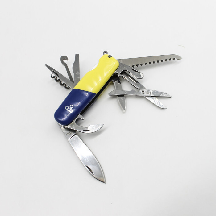 Ніж Ego A01.10.2, синьожовтий 