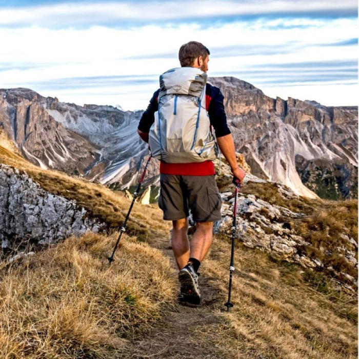 Рюкзак Osprey Lumina 45 Cyan Silver, розмір S 