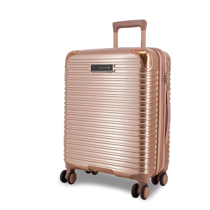 Валіза Swissbrand Rome (S) Rose Gold (SWB_LHROM003S) 