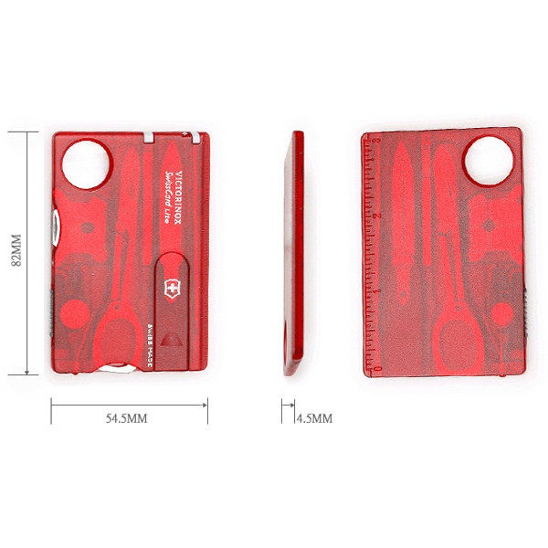 Набір Victorinox SwissCard Lite 0.7300.T 