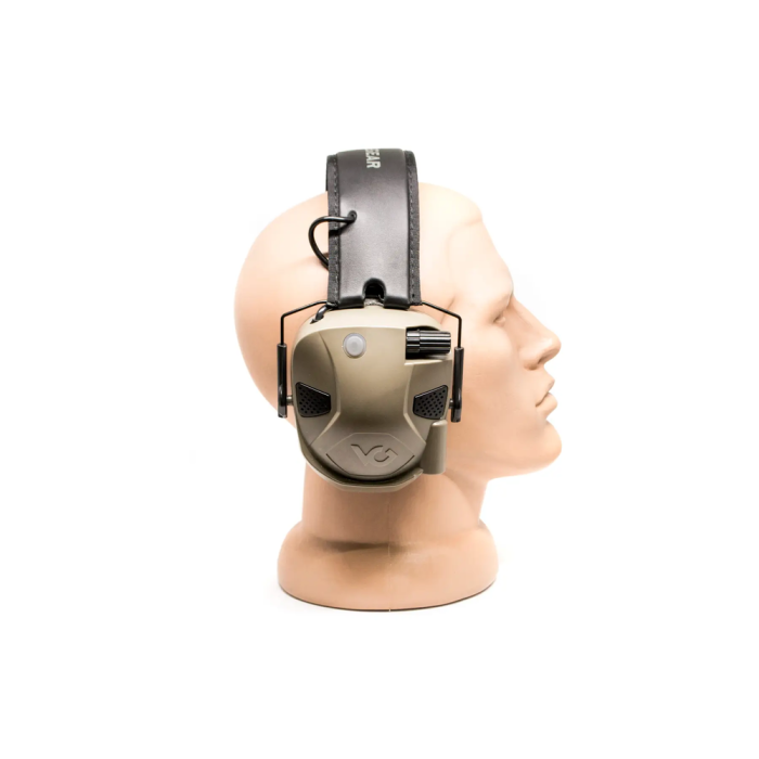 Активні навушники протишумні захисні Venture Gear AMP NRR 26dB з Bluetooth (пісочного кольору) 