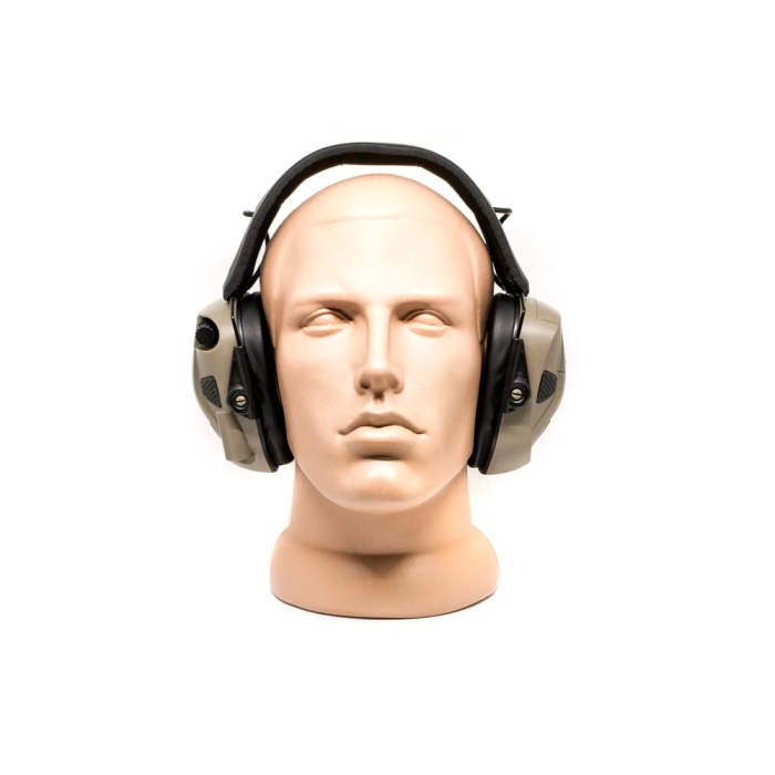 Активні навушники протишумні захисні Venture Gear AMP NRR 26dB з Bluetooth (пісочного кольору) 