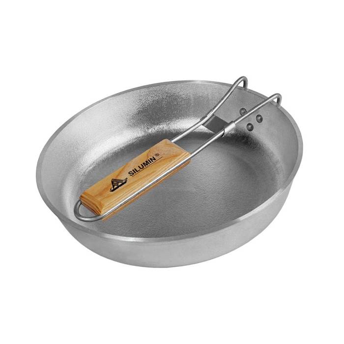 Сковорода Силумін похідна з ручкою, БС24 