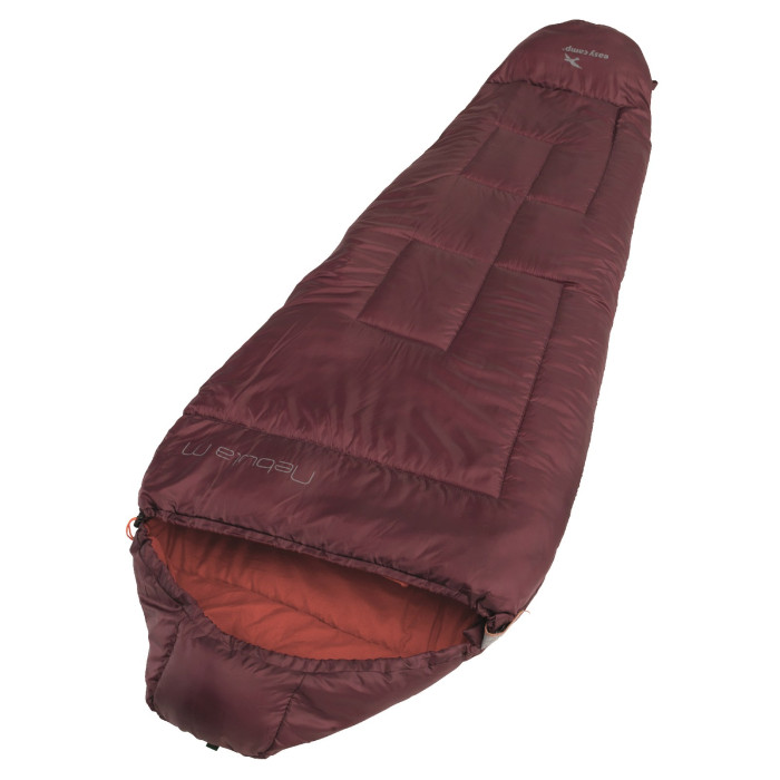 Спальний мішок Easy Camp Nebula M /+2°C Red (Right) 