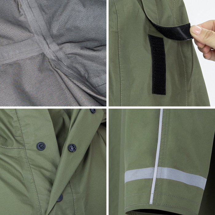 Плащ-дощовик Naturehike NH21FS036, p-p L, чорний 