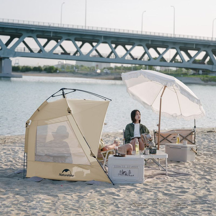 Намет автоматичний відкритий Naturehike CNK2300ZP023, коричневий 