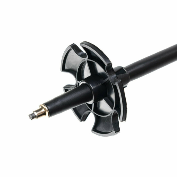 Трекінгова палиця 3-сек. Naturehike ST 03 7075 AL NH17D017-D, чорна 