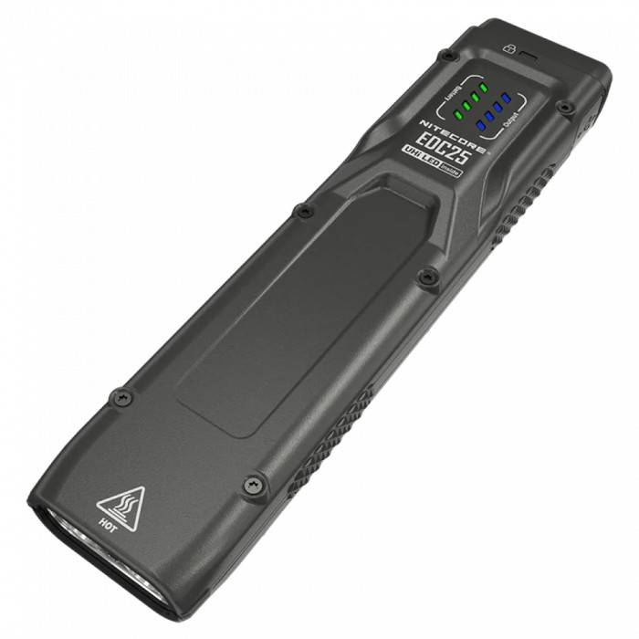 Ліхтар Nitecore EDC25 (2xNiteLab UHi 20, 3000 люмен, 6 режимів, USB Type-C) 