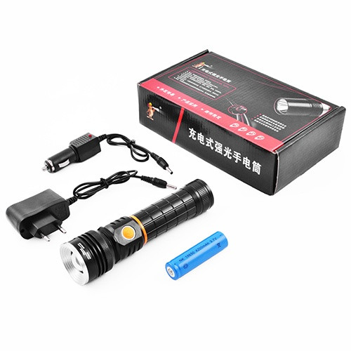 Кишеньковий ліхтар Police 12v 807-T6+COB,3800 люмен, магніт 