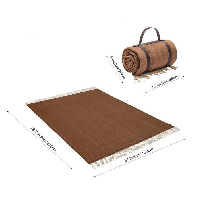 Пікніковий килимок KingCamp MERIDA (KP2012) BEIGE /COFFEE 