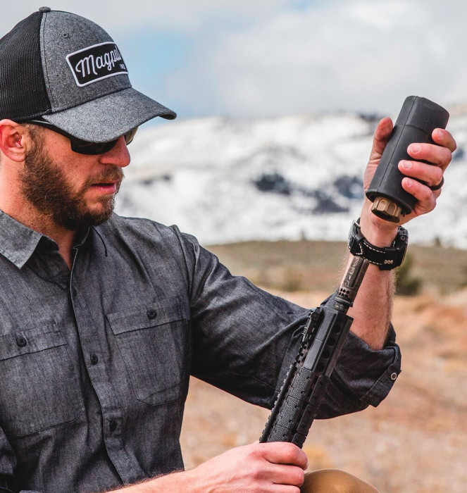 Чохол Magpul на глушник 5,5". Колір - чорний 