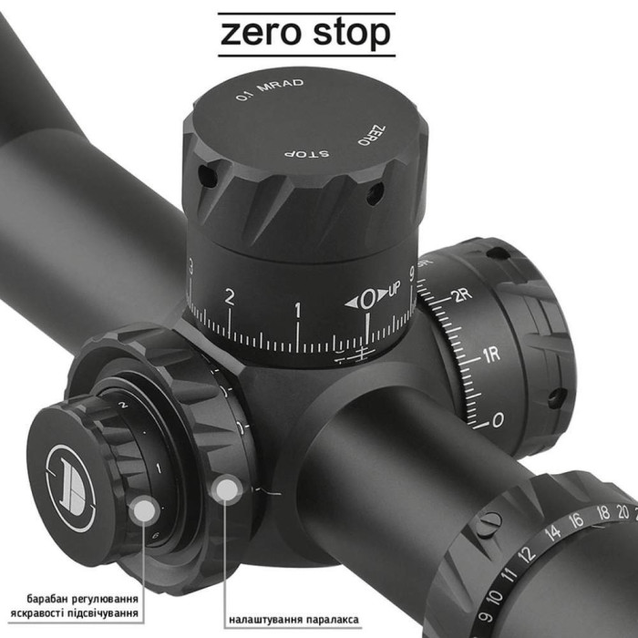 Приціл Discovery Optics HD 5-30x56 SFIR 34mm підсвічування (170114) 
