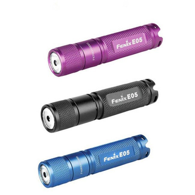 Ліхтар Fenix E05 Cree XP-E (27 люмен), фіолетовий 