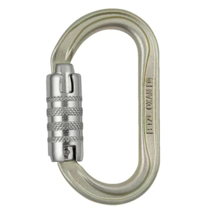 Карабін сталевий Petzl OXAN triact-lock steel 