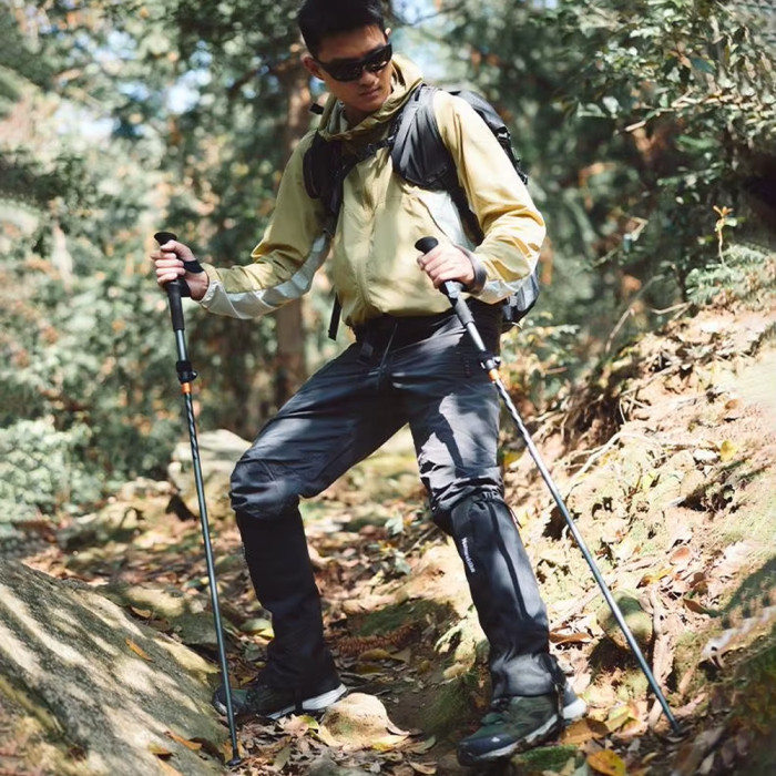 Трекінгові палиці 2шт. Naturehike CNK2450DS013, 115-135 см, чорні