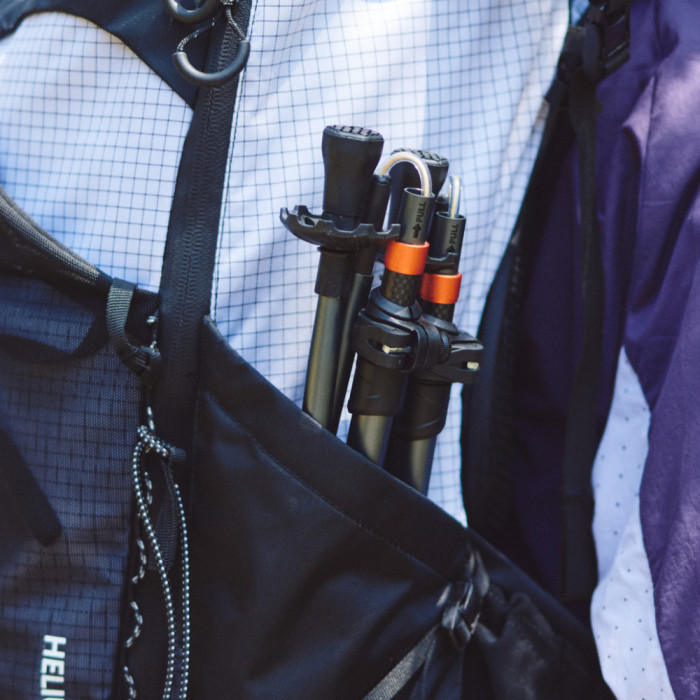 Трекінгові палиці 2шт. Naturehike CNK2450DS013, 115-135 см, чорні