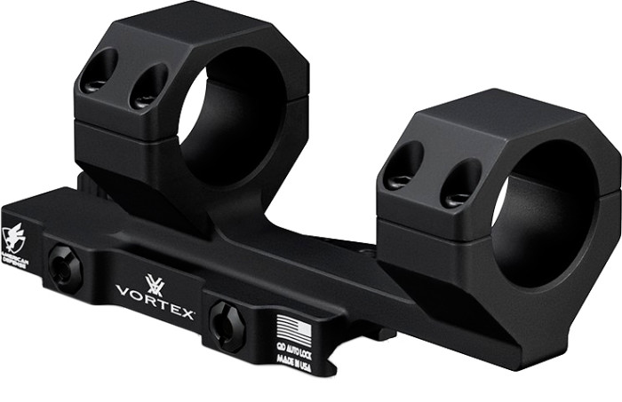 Швидкоз’ємне кріплення-моноблок Vortex Precision Extended Cantilever QR. d - 30 мм. Extra Hight. Picatinny 