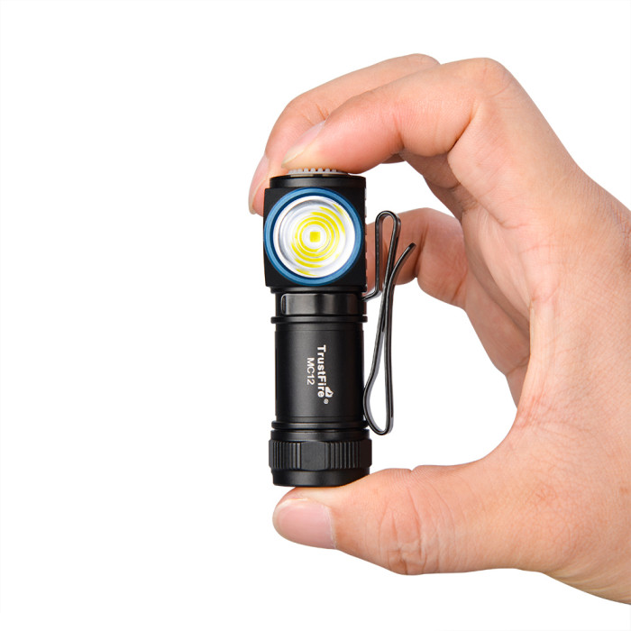 Ліхтар налобний TrustFire MC12 Headlamp, чорний 