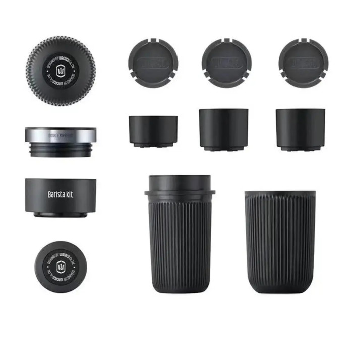 Набор бариста Wacaco Nanopresso Barista Kit, додатковий аксесуар для Nanopresso (резервуар 120 мл, чашка, кошики, адаптер) 