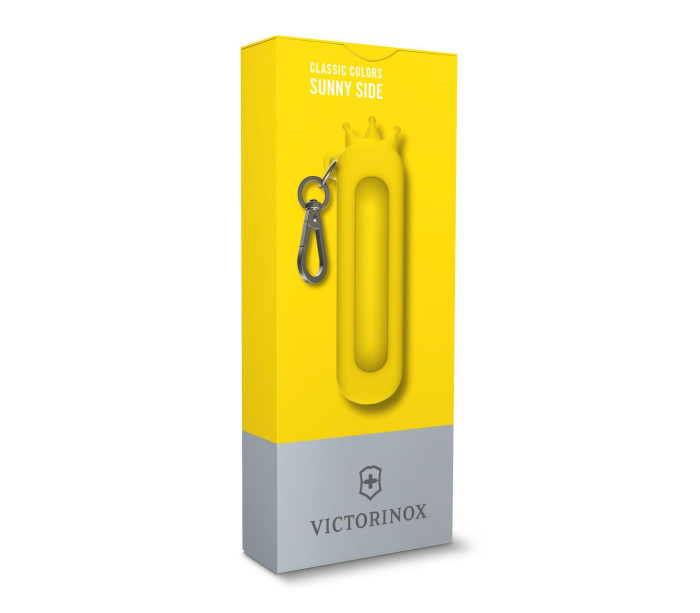 Чохол силіконовий Victorinox для ножа 58 mm серії Classic SD Colors, Sunny Side (4.0450), Корона 