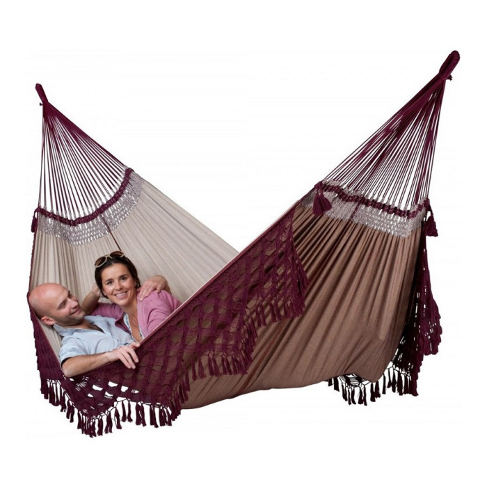 Гамак зі стійкою La Siesta BSH187CNS201 bordeaux 
