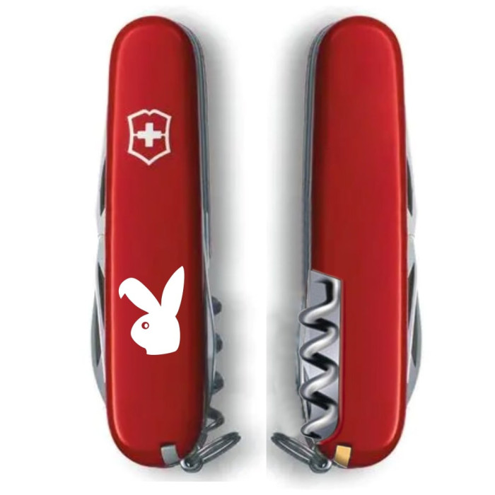 Складаний ніж Victorinox SPARTAN ZODIAC Бойовий Кролик білий 1.3603_Z2020u 