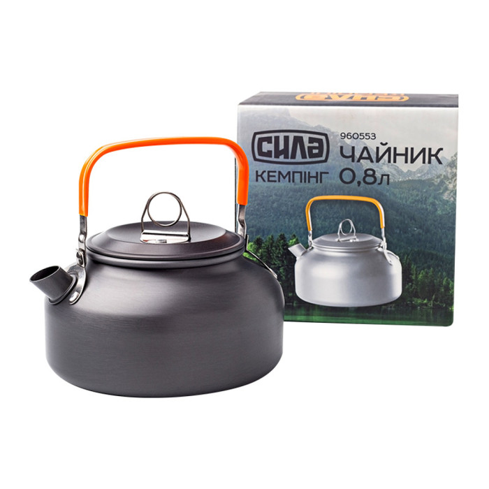 Чайник для походів СИЛА (0,8 л) 