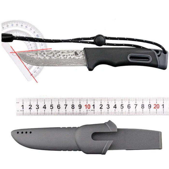Ніж HX Outdoors DM-043B, чорний 