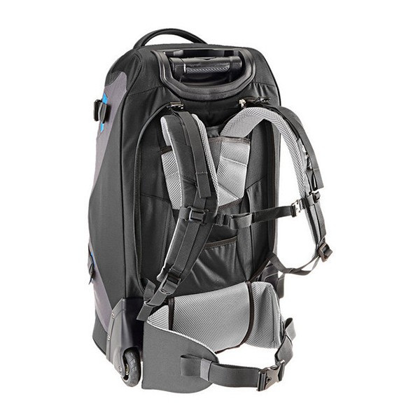 Сумка-рюкзак на колесах Deuter Helion, 60 л, black-ocean 
