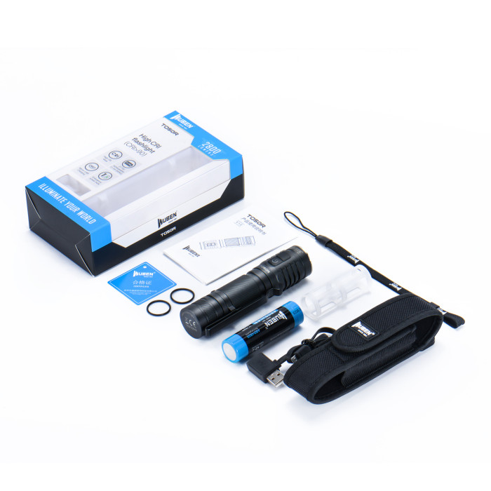 Ліхтар Wuben TO50R, чорний 