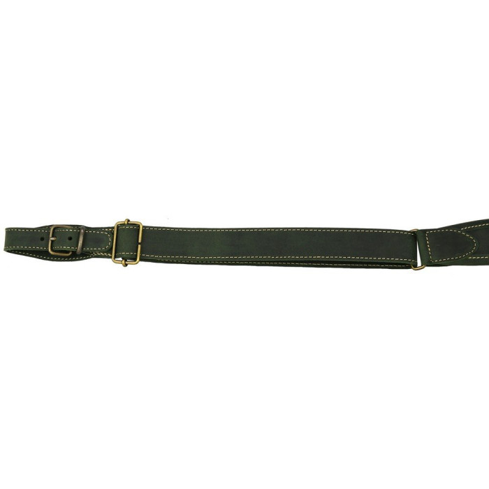 Ремінь для рушниці Artipel шкіряний нековзний, Green (BR07G)