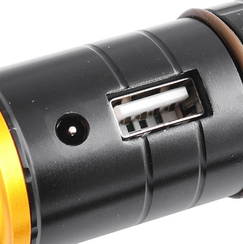 Ліхтар Police 12v 8055-XPE, zoom, USB power bank, ак.18650 