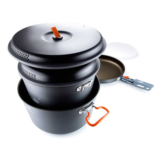 Набір посуду GSI Outdoors Pinnacle Base camper large 