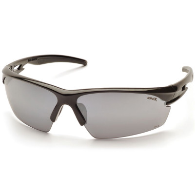 Окуляри Pyramex Ionix (silver mirror) дзеркальні чорні