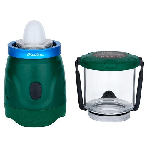 Ліхтар Olight Olantern Green дві насадки в комплекті, лампа /Свічка ц: зелений 
