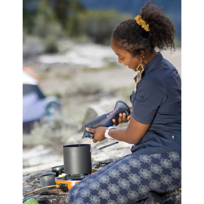 Пляшка-фільтр для води LifeStraw Peak Squeeze, 650 мл, Dark Mountain Gray (LSW LSPSFMLGRWW) 